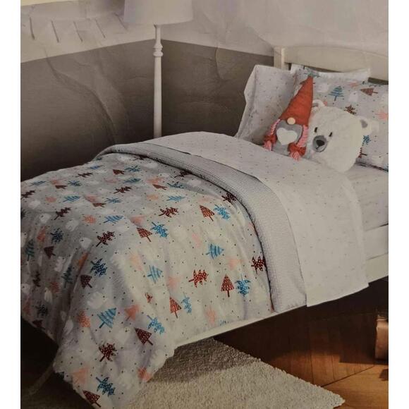 Marmalade Full Polar Bear Forest Comforter set